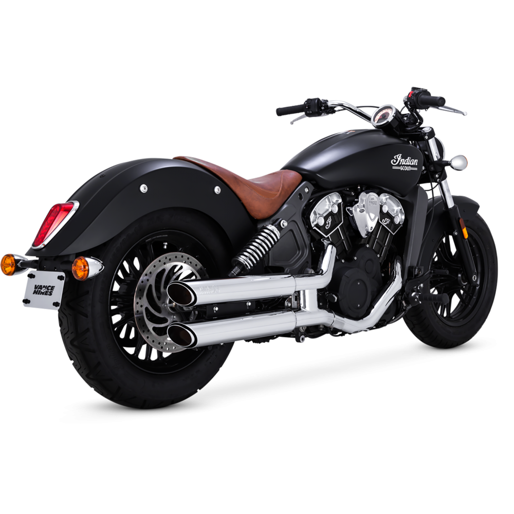 indian scout bobber vance and hines twin slash