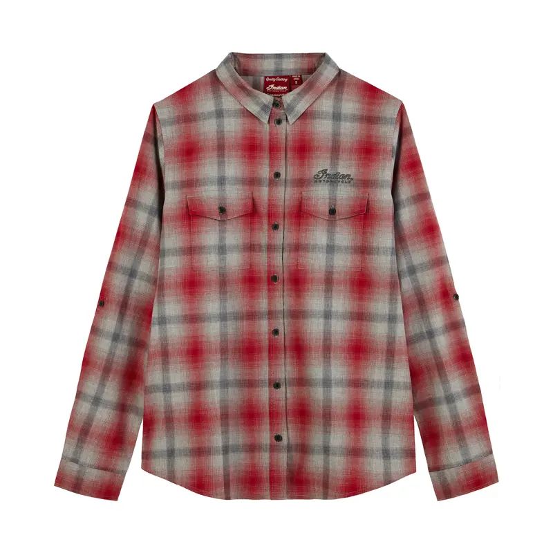 Indian Motorcycle Women's Icon Plaid Shirt