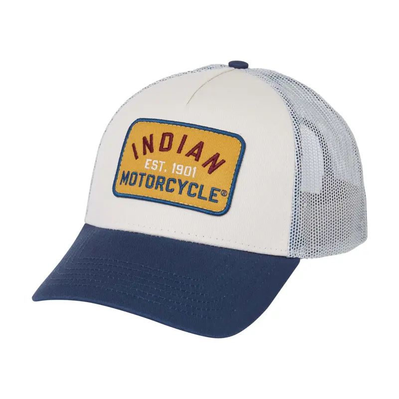 Mustard Colorblock Trucker Cap