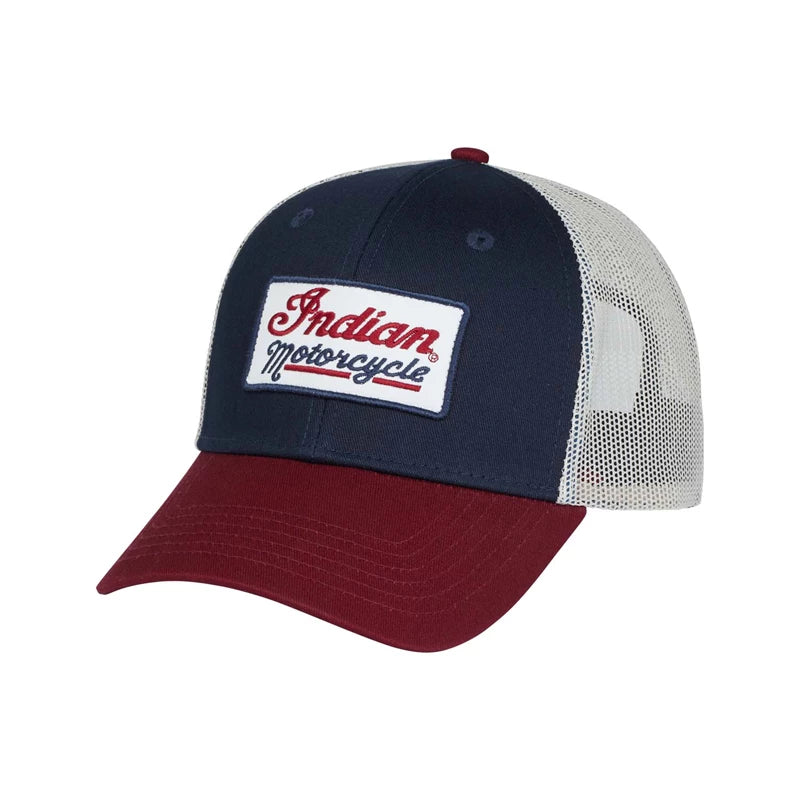 Indian Motorcycle Colorblock Trucker Cap