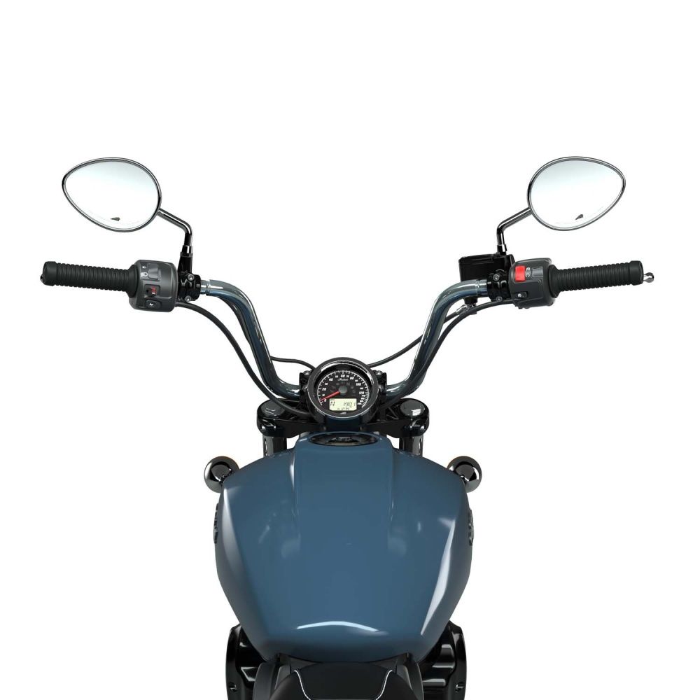 Indian Reduced Reach Handlebars for Scout Models - Moore Speed Racing