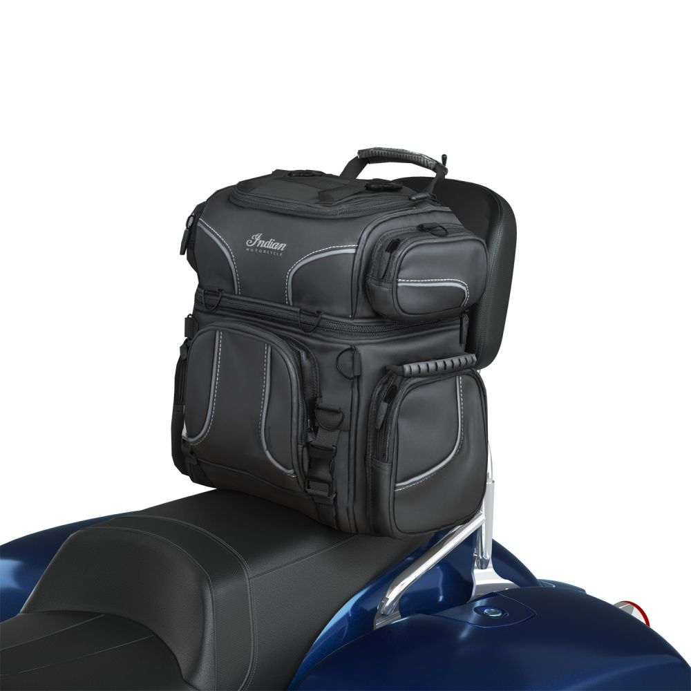 Indian Motorcycle 'Spirit Lake' day bag - black - Moore Speed Racing