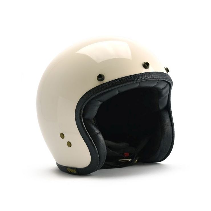 Roeg Jettson Open Face Helmet Vintage White Moore Speed Racing