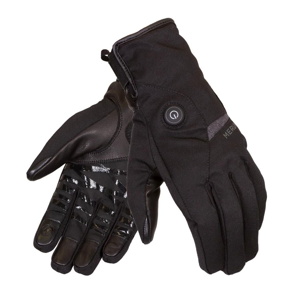 Merlin Finchley Urban Heated D30 Motorcycle Gloves - Black - Moore ...