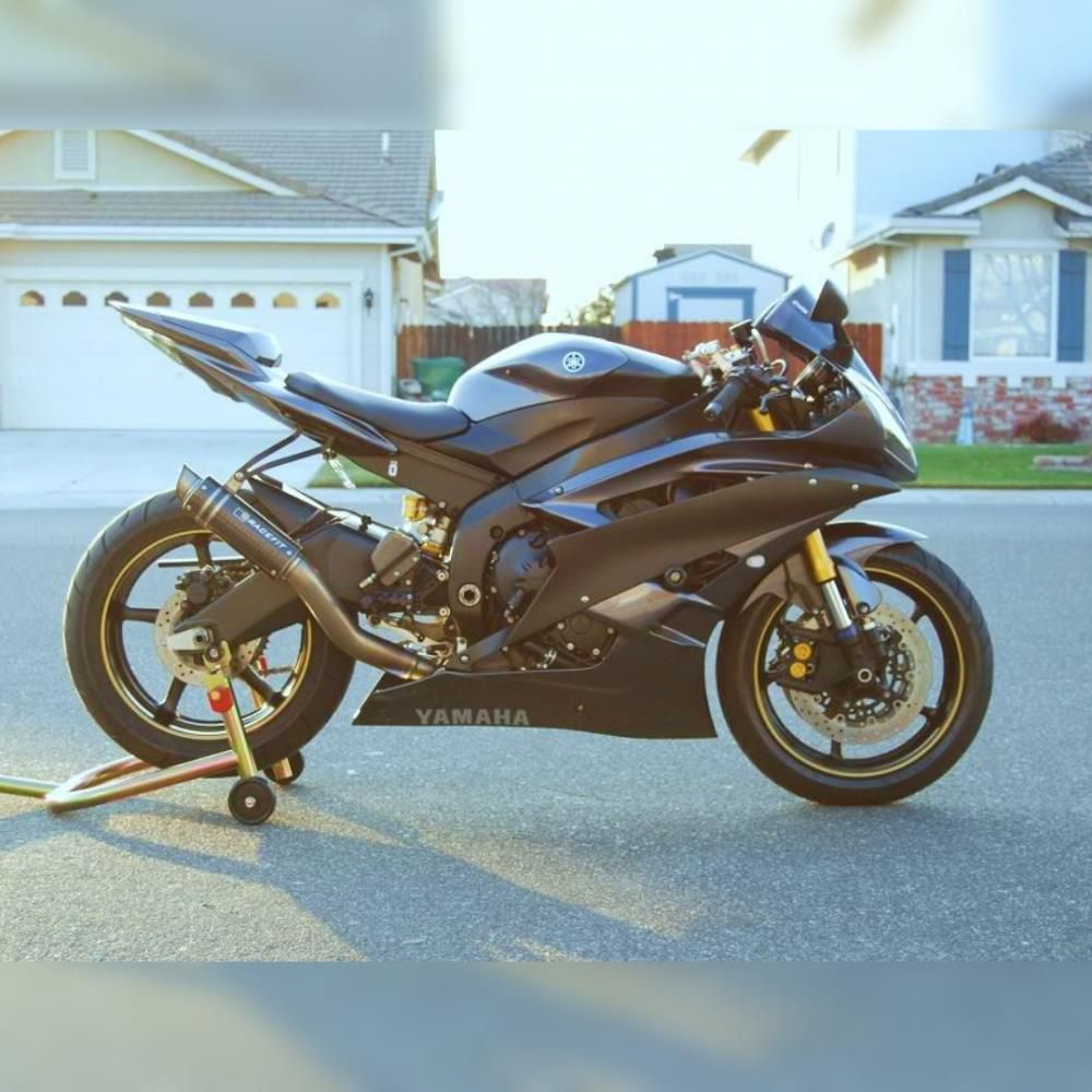 Racefit Growler Exhaust For 2006-2016 Yamaha YZF600 R6 (Low Level ...