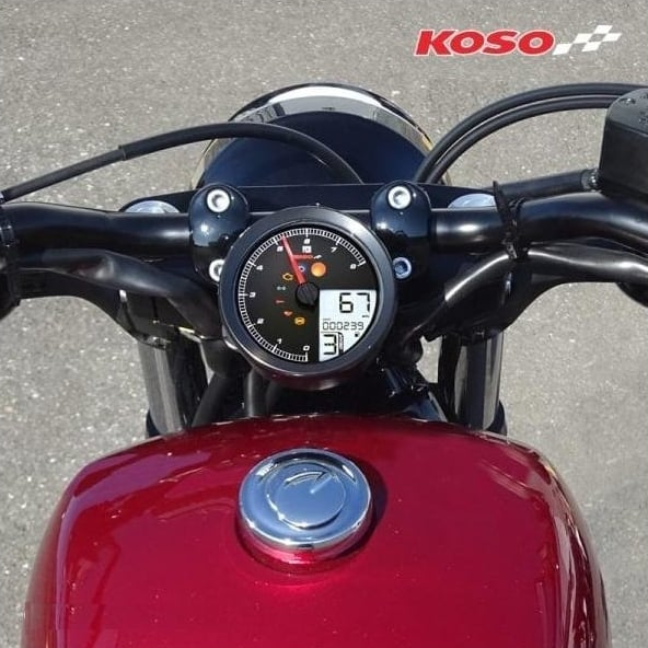 KOSO Yamaha Plug And Play Gauges For XV950, Bolt, SCR Models TNT-B ...