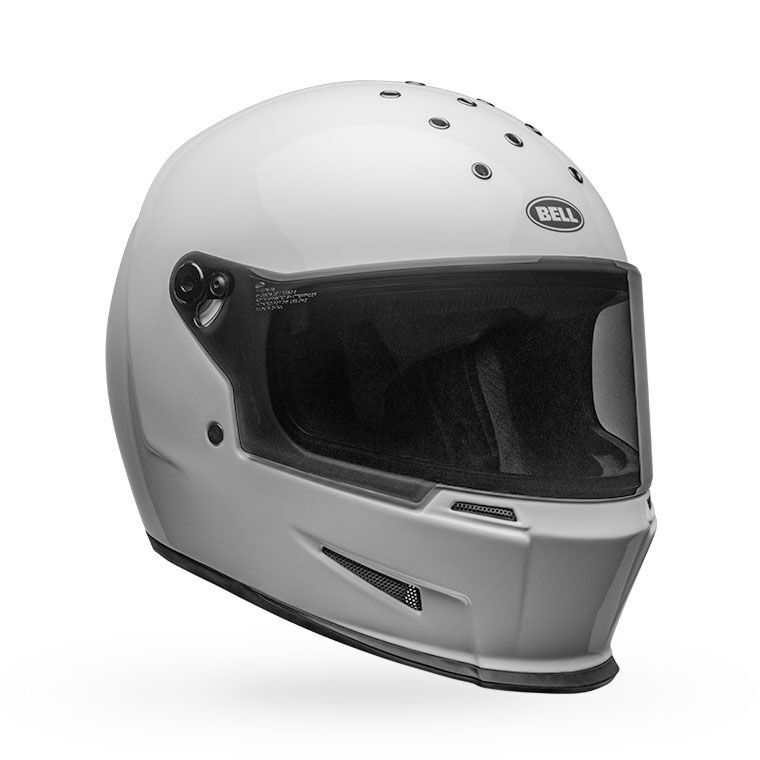 Bell Eliminator Gloss White Helmet