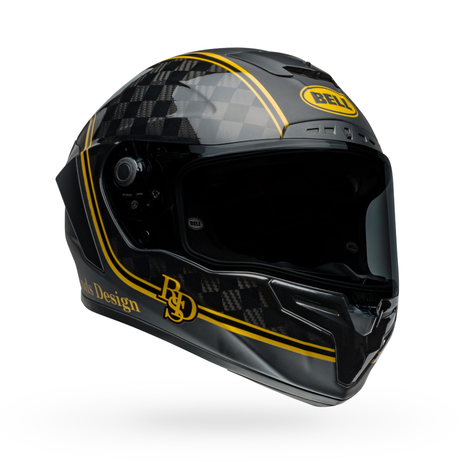 Bell Race Star DLX Flex Full Face Black / Gold Sport Helmet