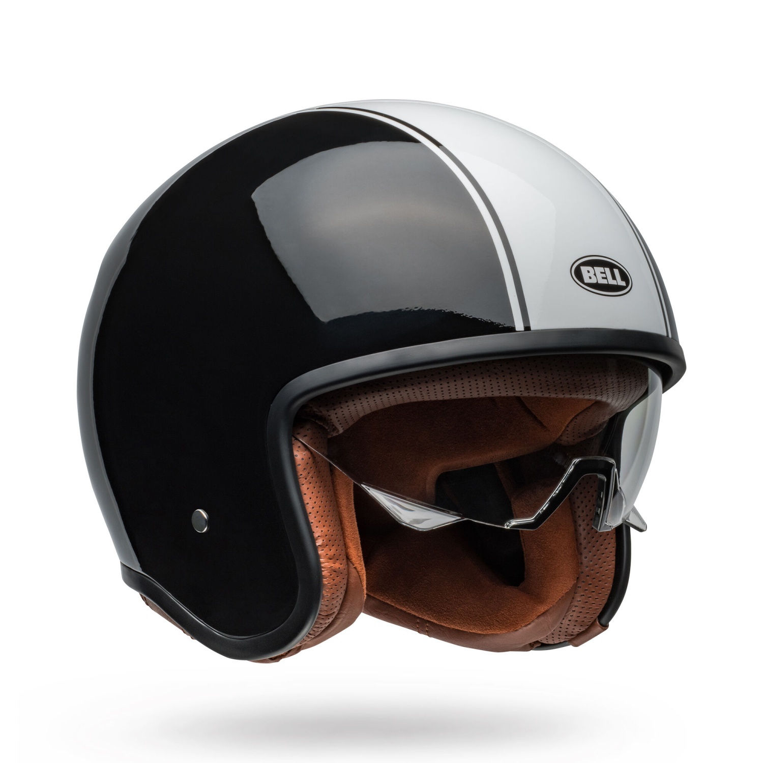 Bell TX-501 Rally Black/White Helmet