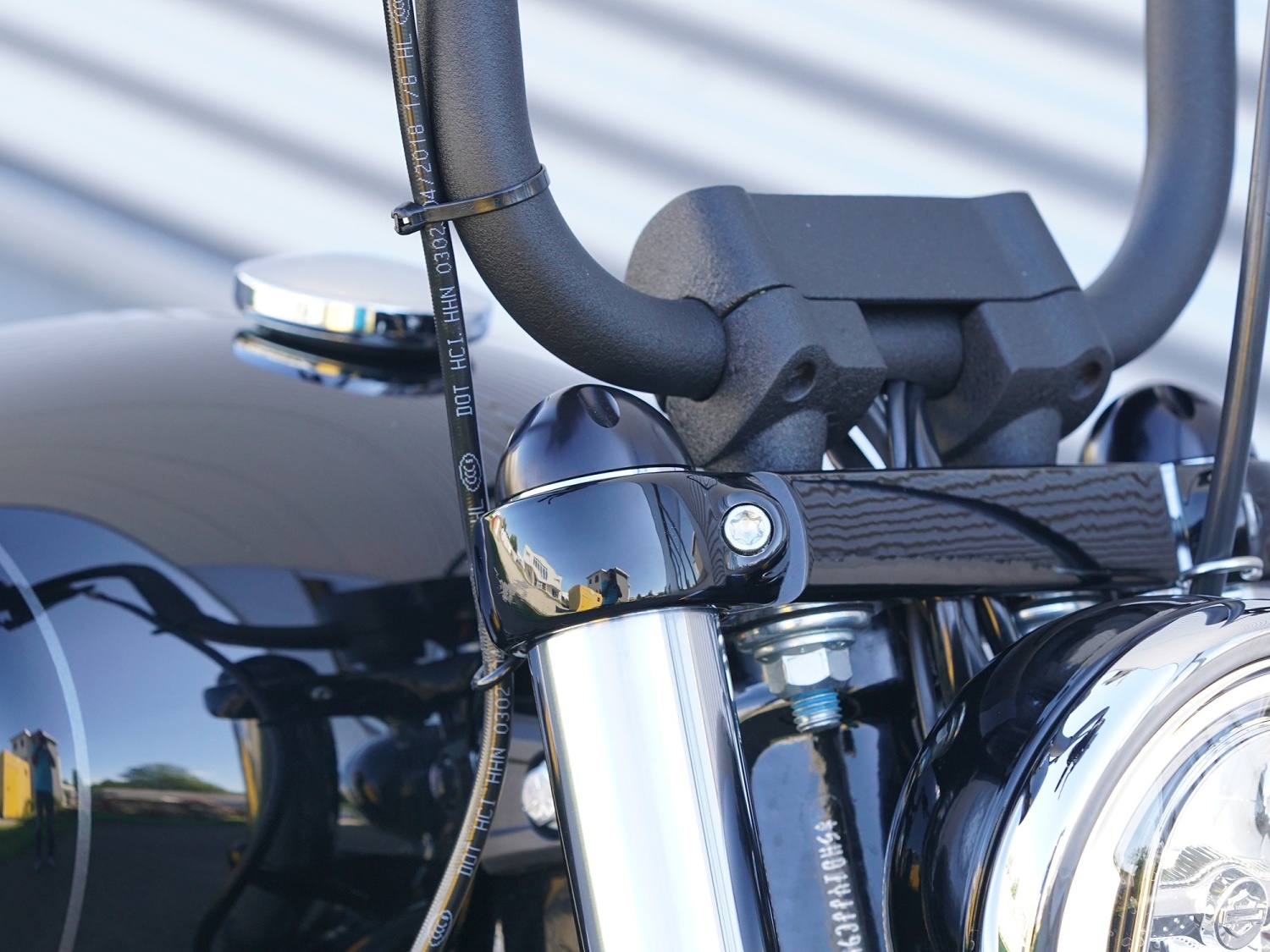 Wunderkind Fork Stem Cover For Harley Davidson Models