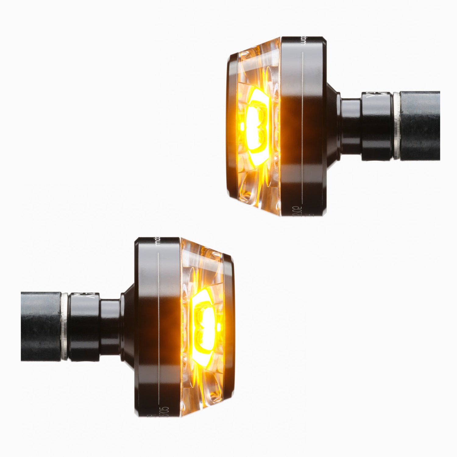 Motogadget mo.Blaze Disc Bar End LED Indicators - Pair