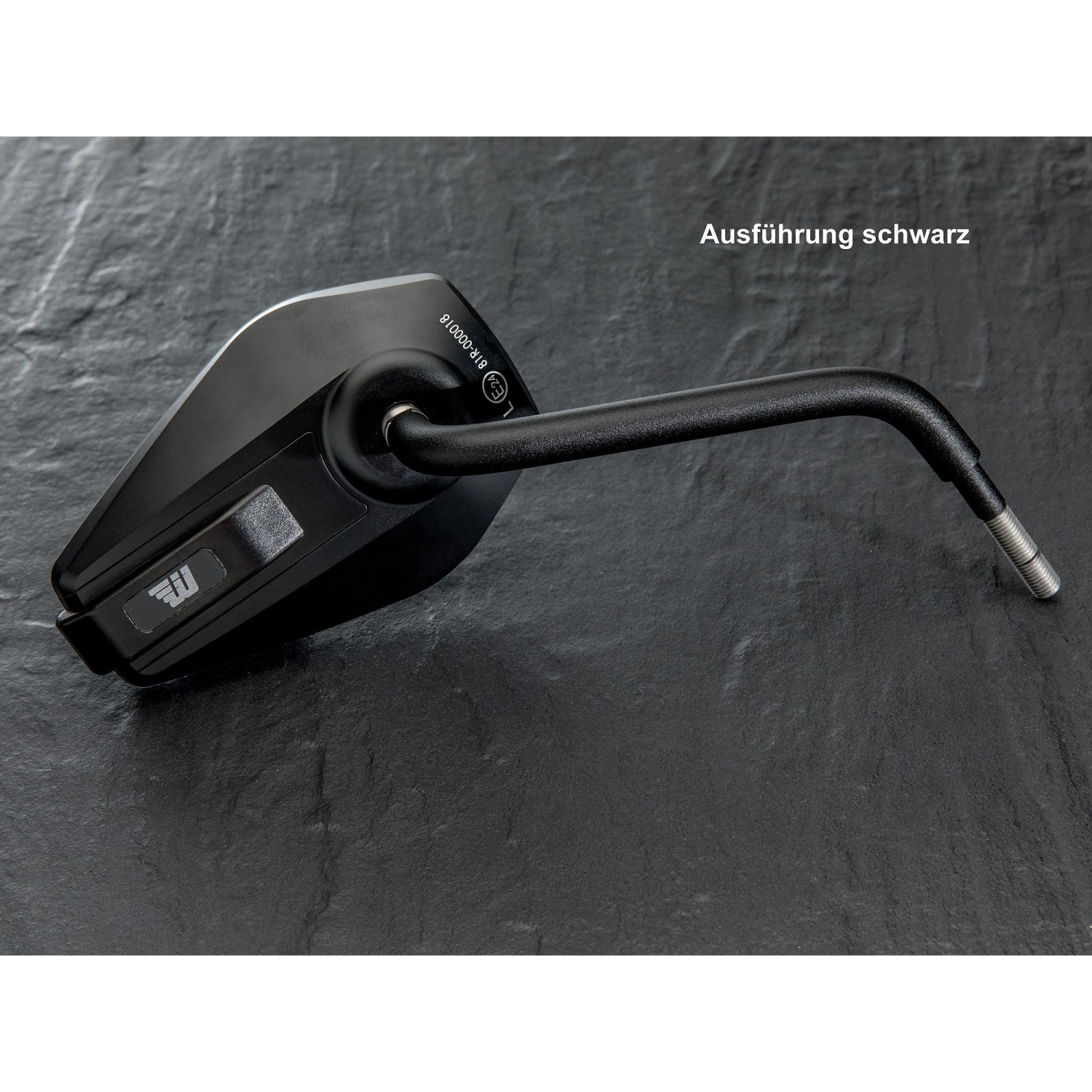 Wunderkind Left Hand Side Handlebar Mirror For Harley Davidson Models