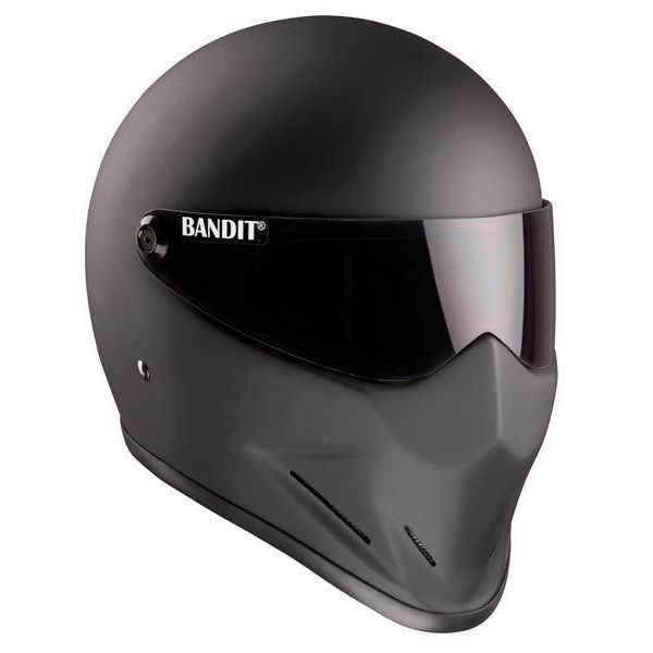 Bandit Crystal Full Face Helmet - Matte Black