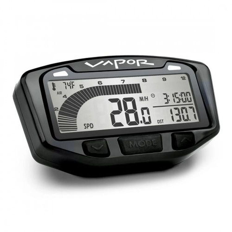 Trail Tech Vapor Stealth Black Digital Speedometer 752-121